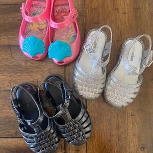 Mini Melissa jelly shoes
